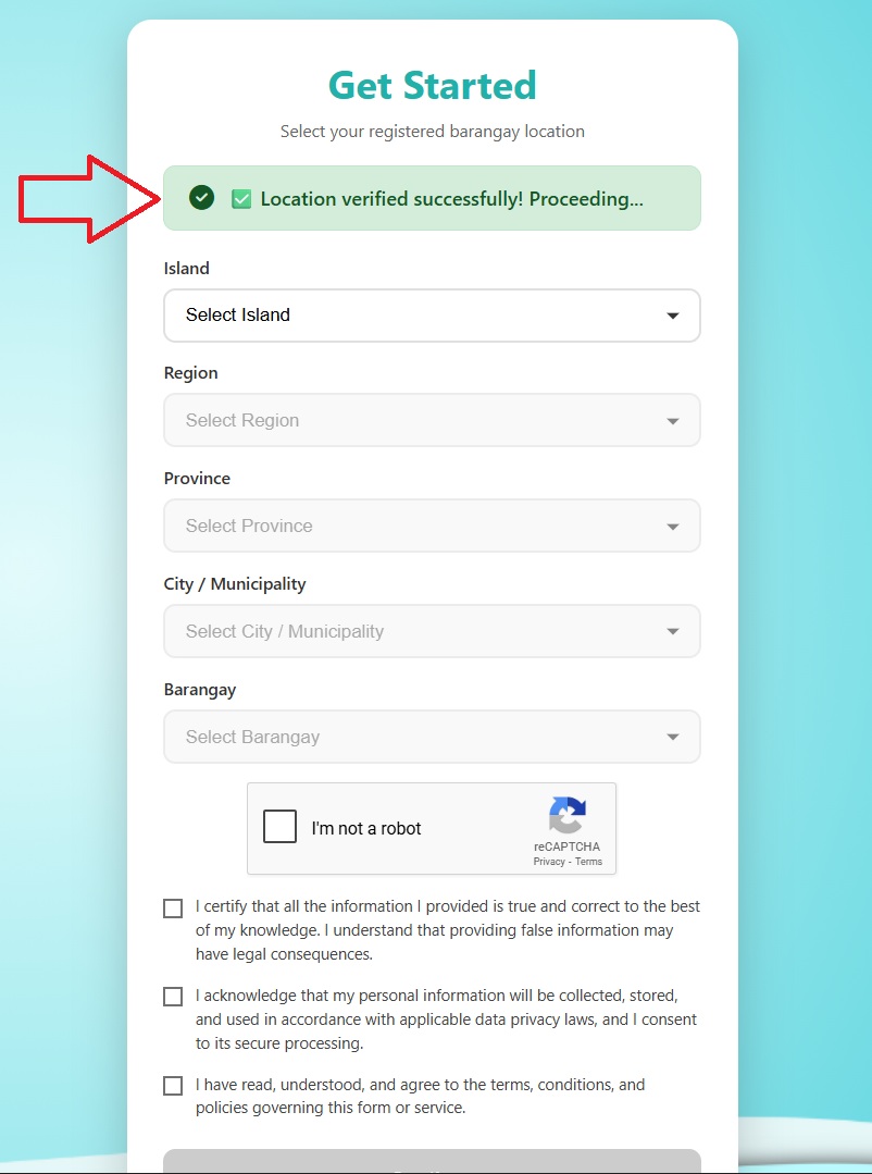 Success Green Message